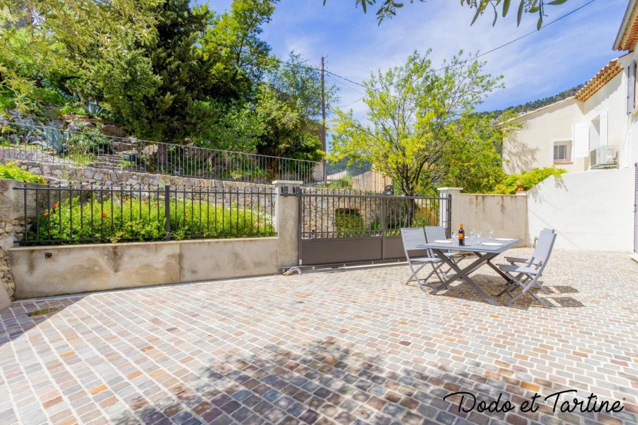 Gorgeous 3 Bedroom House With Ac And Garden - Dodo Et Tartine Le Revest-le-Eaux Exteriér fotografie